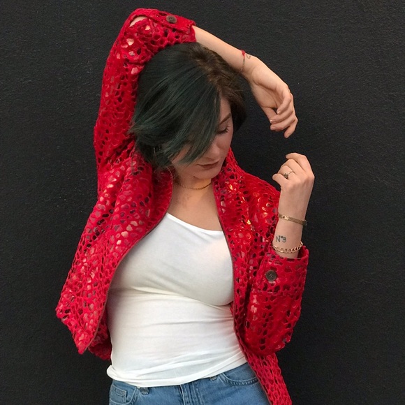 Red Cheetah Jacket - Picture 3 of 3